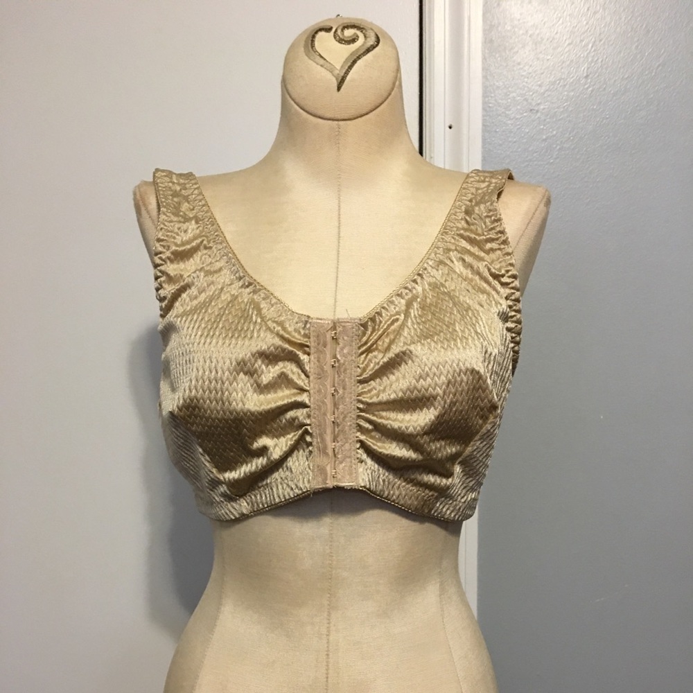 Sleeping bra beige
